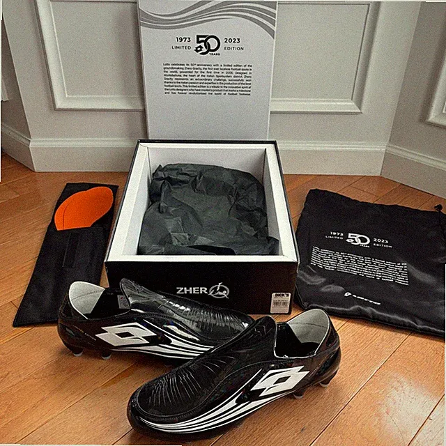Lotto Zhero Gravity OG 50th Anniversary Limited Ed. Soccer Cleats Mens 9.5 US