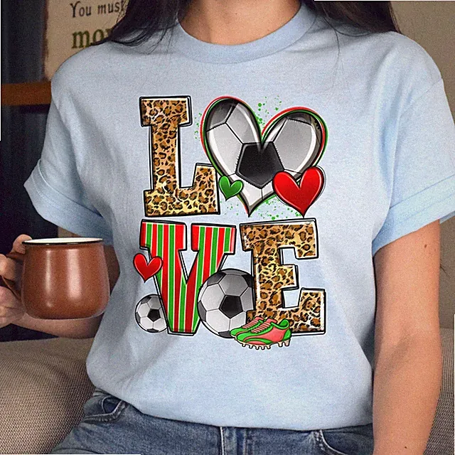 Love soccer Unisex t-shirt soccer player tee soccer coach gift