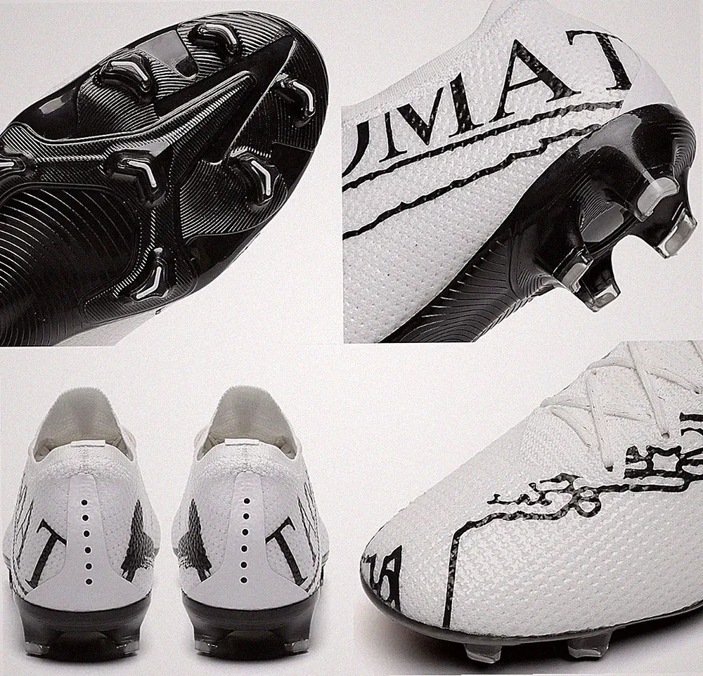 Lozoye soccer Cleats Mens Medium White Numeric Size EU 40 US(6.5)