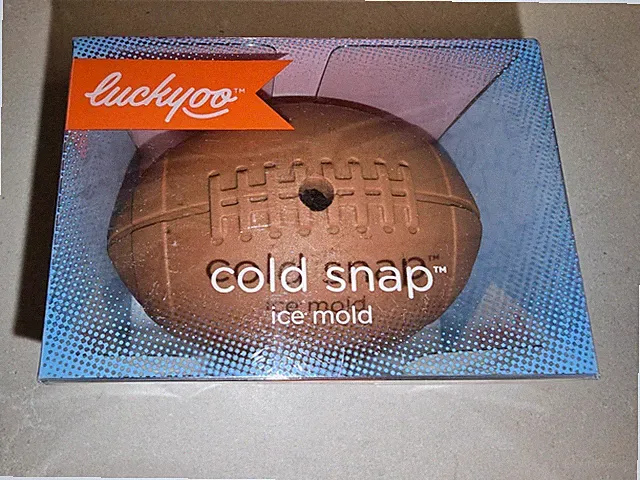 Luckyoo Cold Snap Football Mold Friday Night Ice Cube Candy NFL Super Bowl New