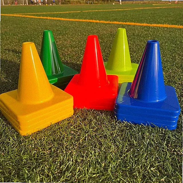 Lvl10 Sports Lvl10 Pro Training Cones - 6 Soccer Training Cones For Sports