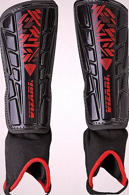 Malaga Shin Guards for Kids, Youth, Adults – Lightweight Soccer Pads with Ank...