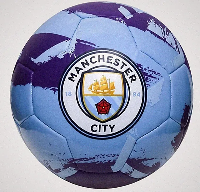 Manchester City Brush Regulation Size 5 Soccer Ball