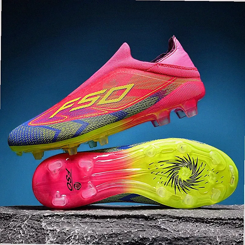 Men Football Boots Non-Slip High-quality Soccer Shoes Grass Cleats
