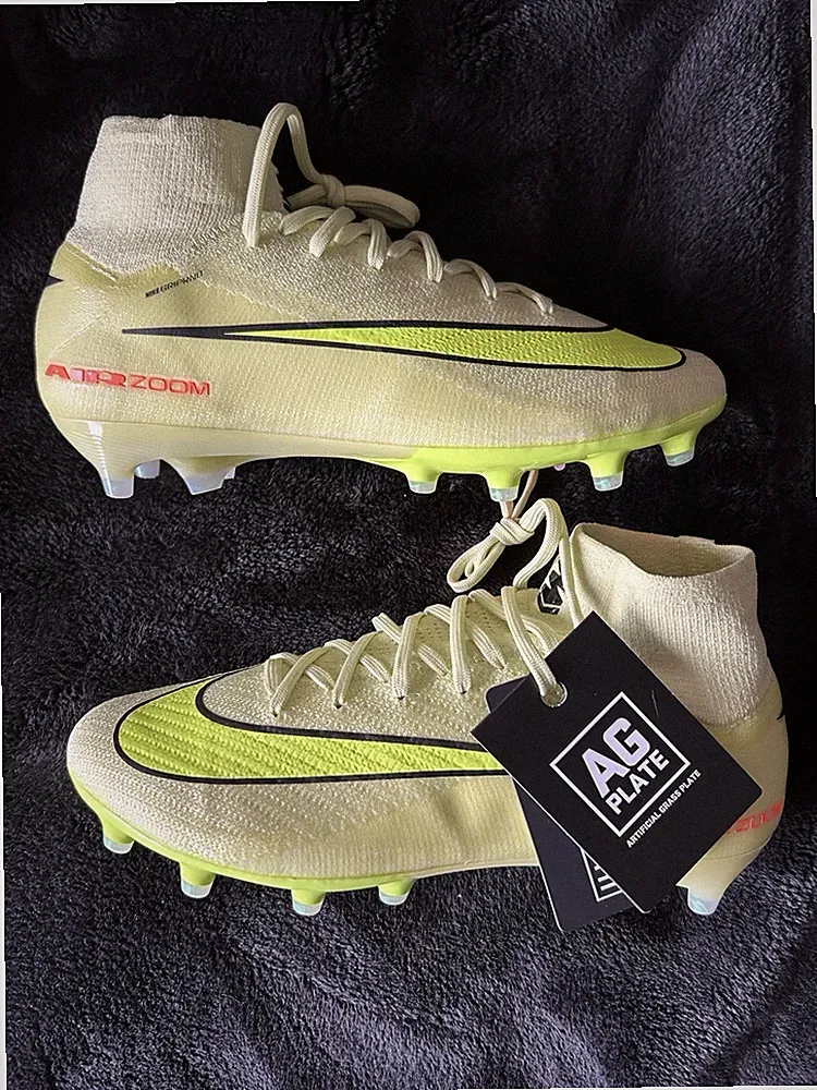 Men Nike Zoom Superfly 10 Elite AG-Pro Lighting Volt Cleats FQ8339-300 Size 5.5