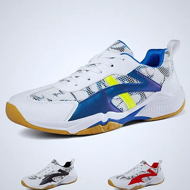 Men Professional Badminton Shoes Anti Slip Indoor Training Competition Sneakers