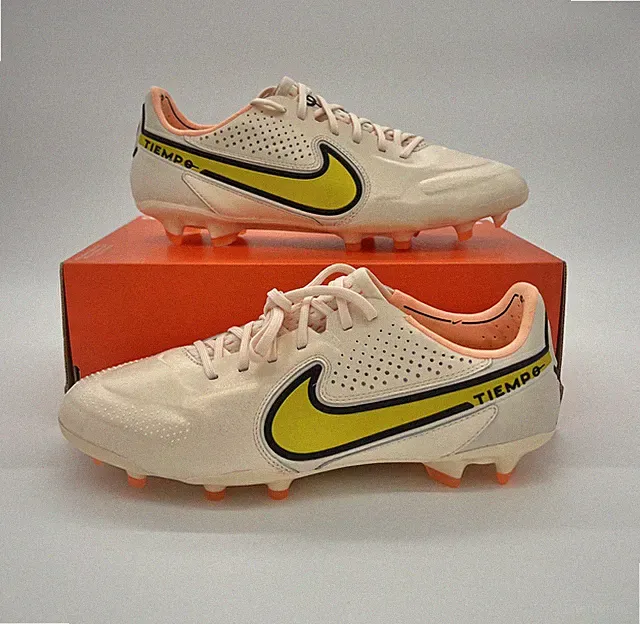 Men's 7 - Nike Tiempo Legend 9 Elite FG Soccer Cleats Guava CZ8482-801