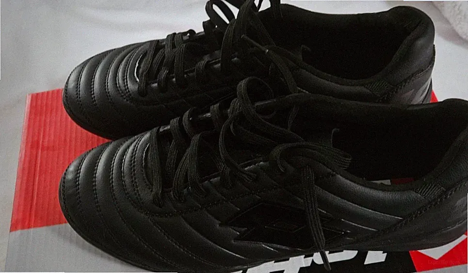 Men's 8 Lotto Studio JP Turf 4E Soccer Training Shoes 26cm Microfiber Material