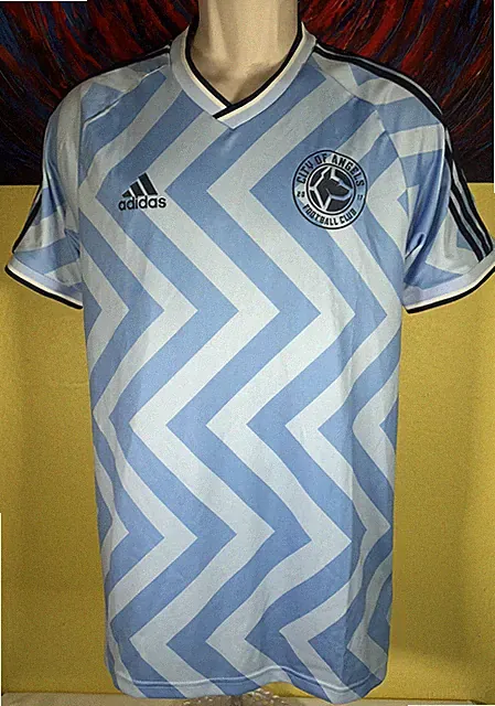 Men's Adidas ClimaLite City of Angels Football Club Soccer Jersey Size Small
