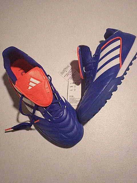 Men's Adidas Copa Gloro II Turf Shoes Soccer Cleats Blue White IH7286 Size 8.5