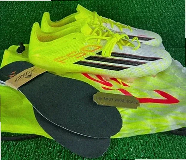 Men's Adidas F50 Elite FG Soccer Cleats Team Solar Yellow JR6457 Size 11.5