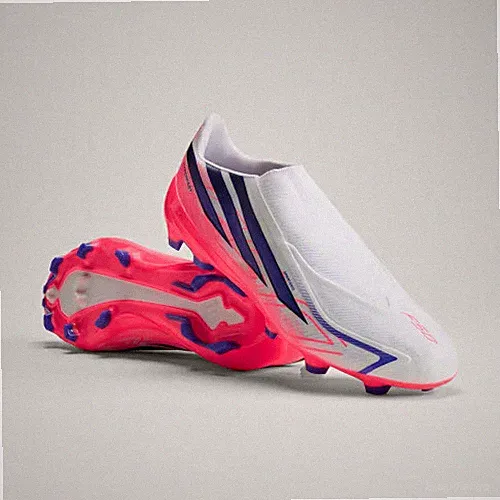 Men's Adidas F50 Hyperfast League Laceless Firm Ground Soccer Cleats