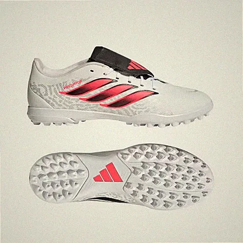 Men's Adidas Predator Club Fold-Over Tongue Turf Soccer Cleats