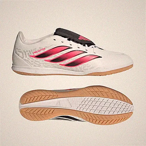 Men's Adidas Predator Club Sala Fold-Over Tongue Indoor Soccer Cleats