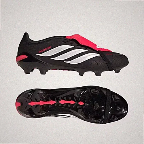 Men's Adidas Predator League Fold-Over Tongue Firm Ground Soccer Cleats