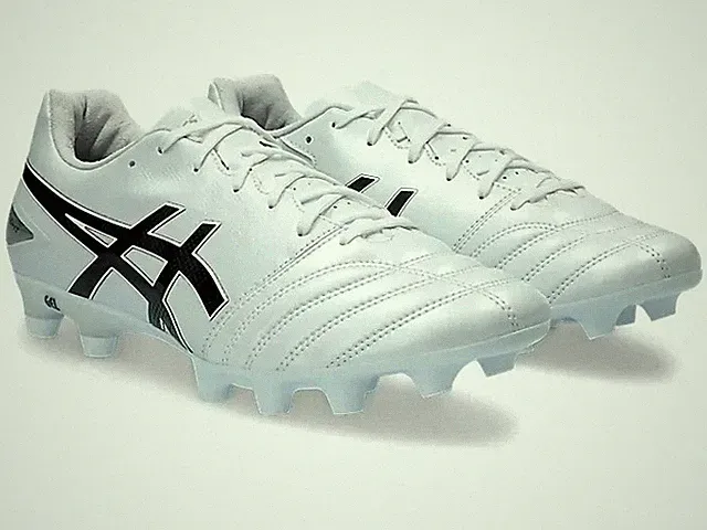 Men`s Asics DS LIGHT ADVANCE WIDE 1103A098 101 White/Black Soccer Cleats