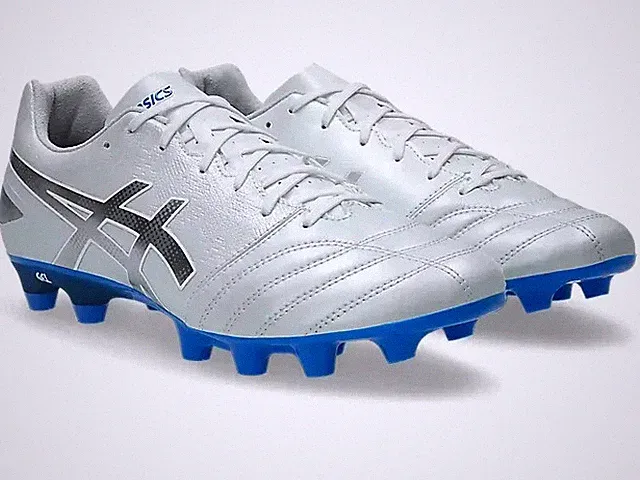 Men`s Asics DS LIGHT ADVANCE WIDE 1103A098 103 White/Pure Silver Soccer Cleats