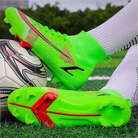 Men's High-Top Cleats Soccer for Football Training - Lightweight Turf Shoes 10