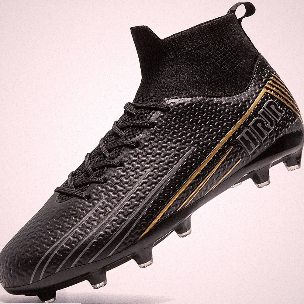 Men's High-Top Soccer Cleats Lightweight Spikes