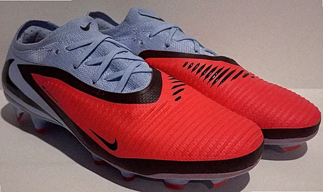 Men's Nike Phantom 6 Low Pro FG Soccer Cleats Blue Red HJ4122-400 Size 6