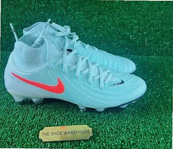 Men's Nike Phantom Luna 2 Elite SG Pro Mint Blue Soccer Cleats HF4359-300 Size 5