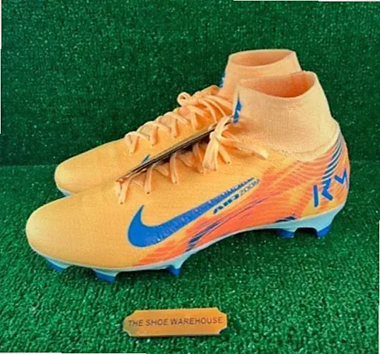 Men's Nike Superfly 10 Pro KM FG Soccer Cleats Melon Tint IM9321-801 Size 12.5