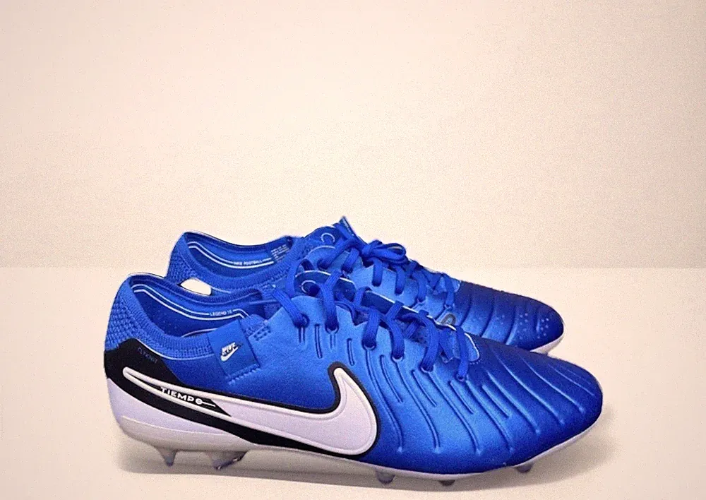 Men’s Nike Tiempo Legend 10 Elite FG Pro Soccer Cleats Blue HF8980-400 Sz 8