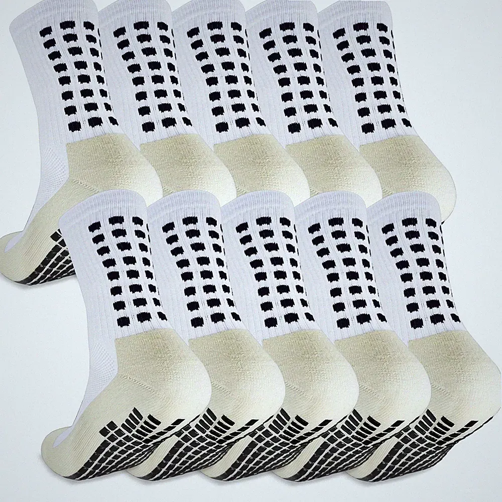Men's Non Slip Soccer Grip Socks Grippy Football Sports Socks for Men