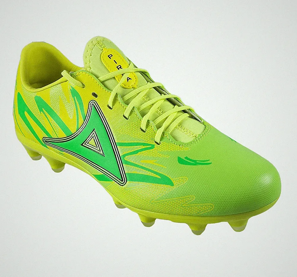 Men's Pirma Imperio 3010 Green/Yellow Soccer Cleats Firm Ground