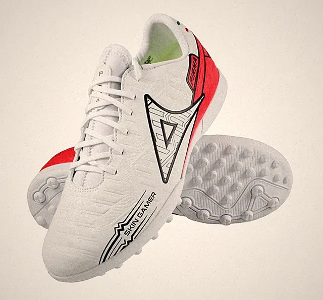 Men's Pirma Turf Shoes Skin Gamer 3047 Color White