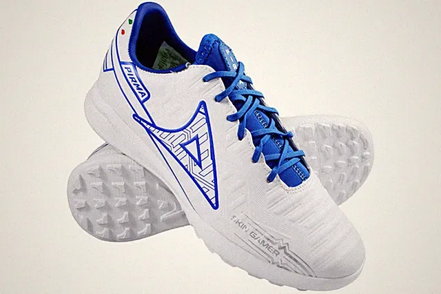 Men's Pirma Turf Shoes Skin Gamer 3047 Color White/Royal