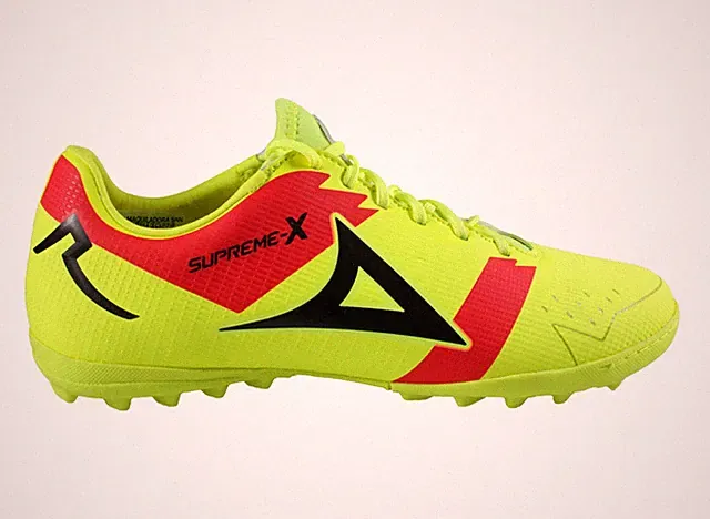 Men's Pirma Turf Shoes Style 3045 Supreme X Color Green Soccer Shoes