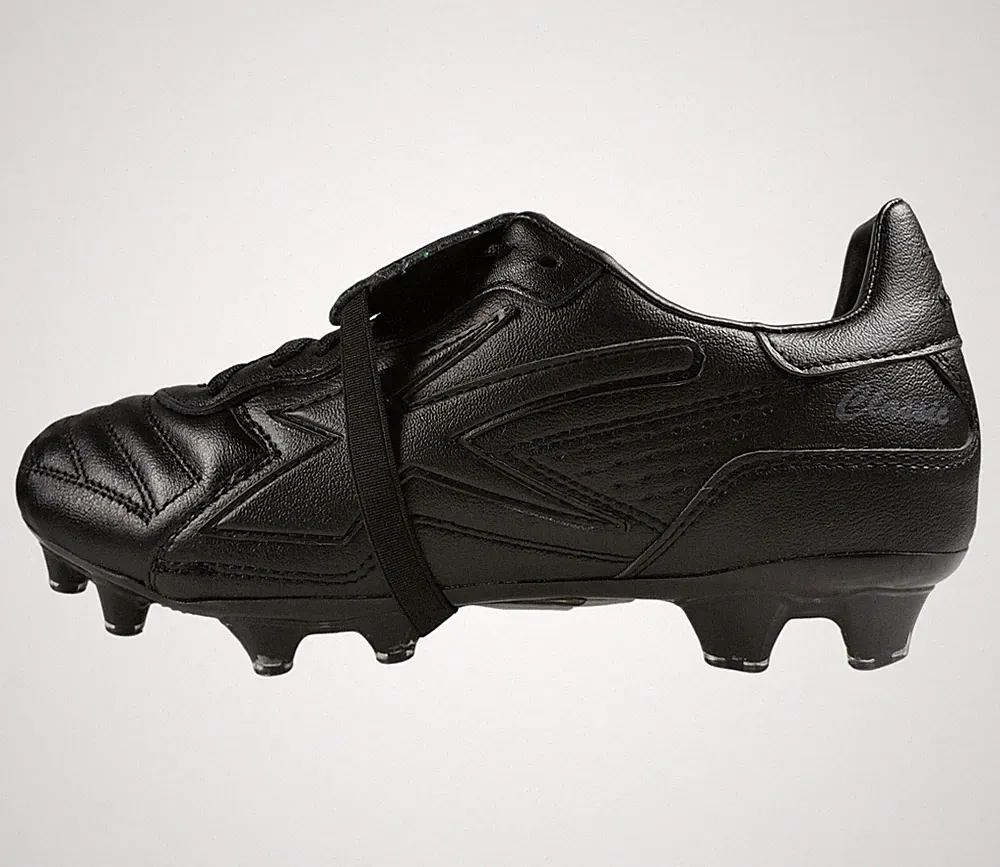 Men's Professional Soccer Cleats Concord S185XN Color Black Leather