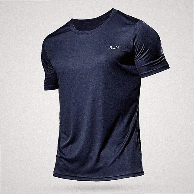 Men’s Quick Dry Sports T-Shirt – Running, Soccer Jersey, Gym Fitness Compression