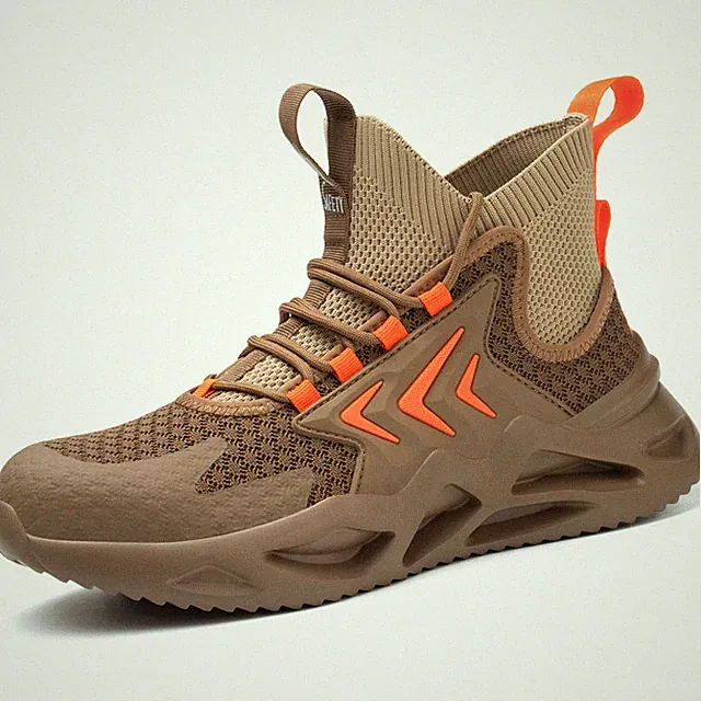 Men's Safety Shoes Indestructible Ryder Work Boots Steel Toe Waterproof Sneakers