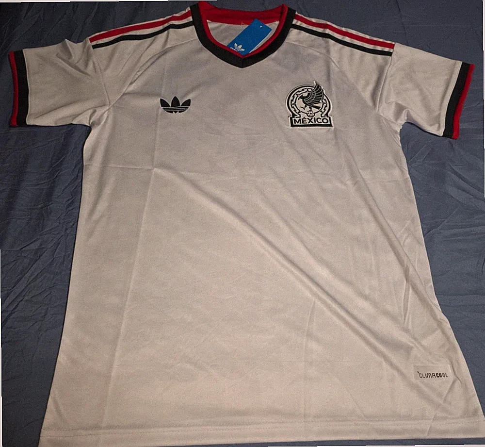 Men's Seleccion Mexicana Away Jersey 2026 White 3XL