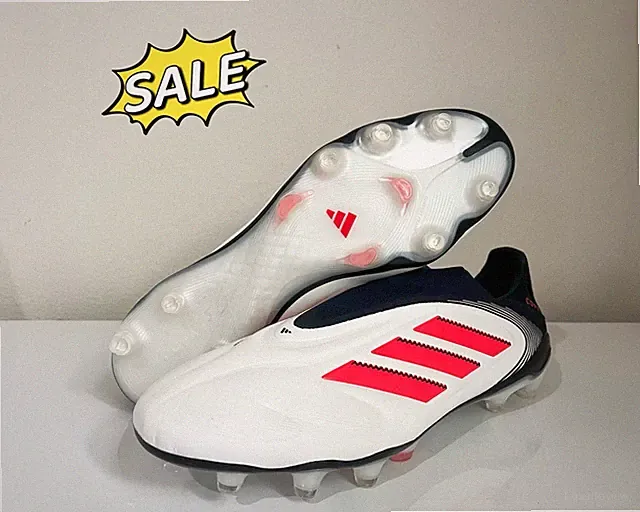 🔥MEN'S SIZE 10.5 ADIDAS COPA PURE 3 ELITE LACELESS FG SOCCER CLEATS IH0076
