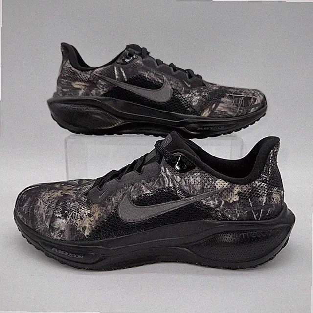 Men's Size 8.5 Nike Air Zoom Pegasus 41 (IF4452-001) Realtree Camo Black Sneaker