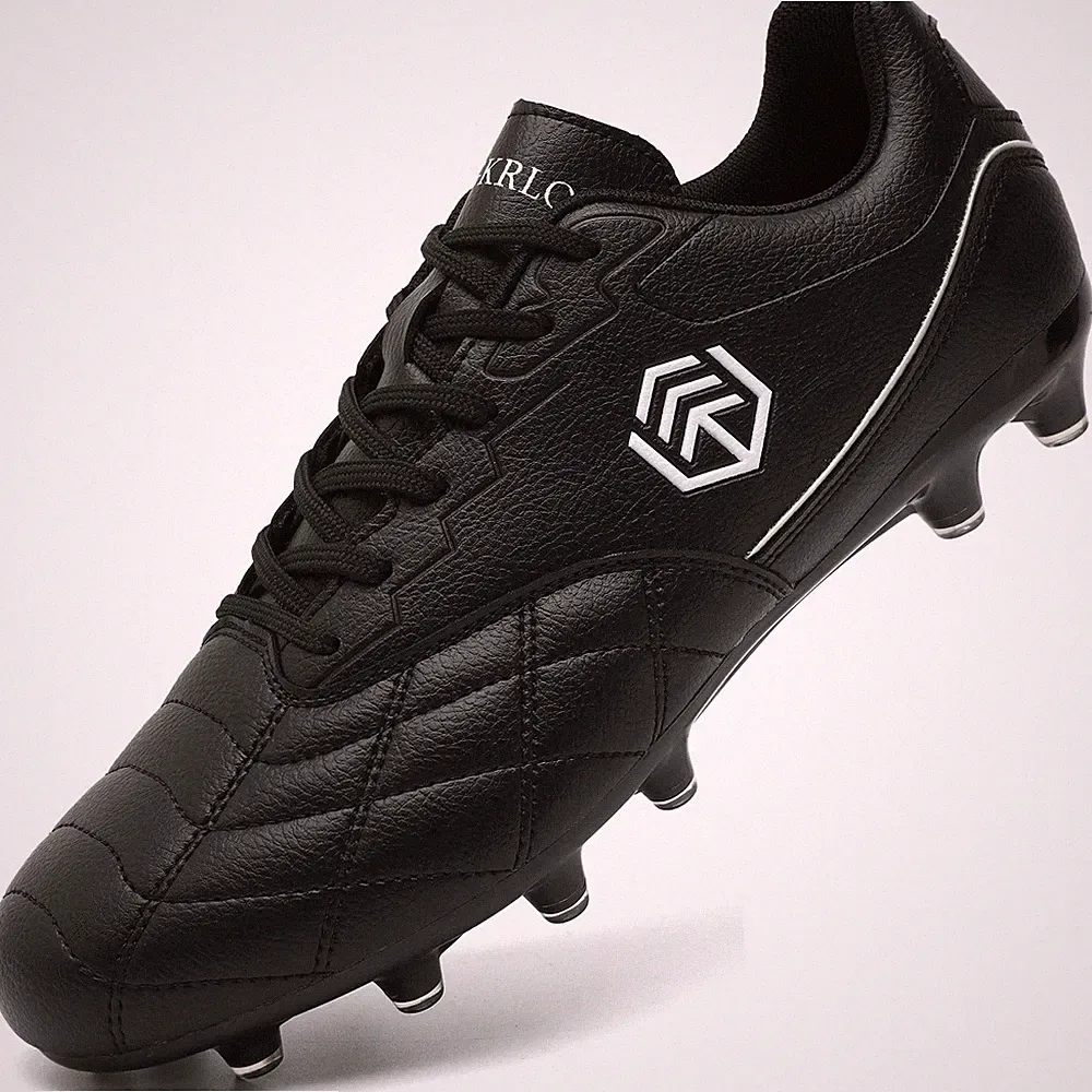 Men's Soccer Cleats Firm Ground Soccer Shoes Women's Turf Football Shoes Rugb...