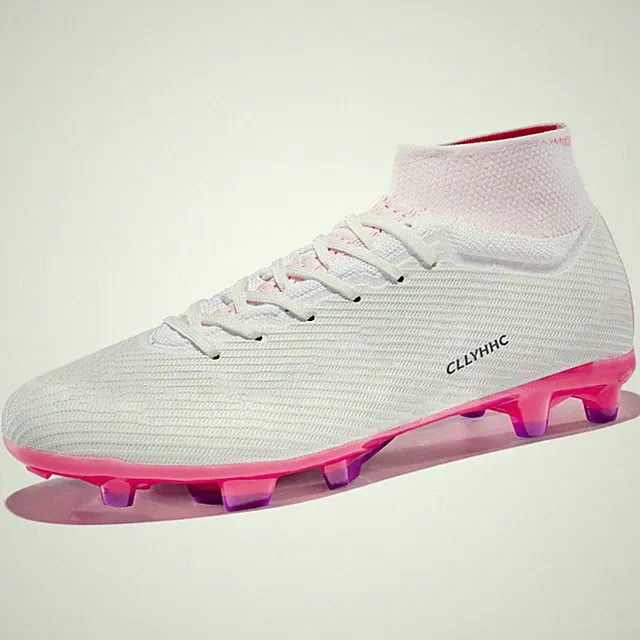 Men's Soccer Cleats Women's Indoor Shoes Unisex Baseball Turf Shoe Youth Rugb...