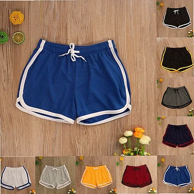 Men's Sport Shorts Slim Fit Elastic Waist Quick Dry Gym Running Workout Shorts