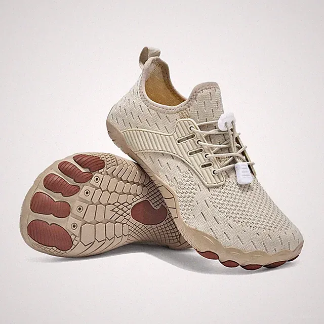 Men's Trail Running Barefoot Shoes Wide Toe Water Zero Drop Walking Sneakers