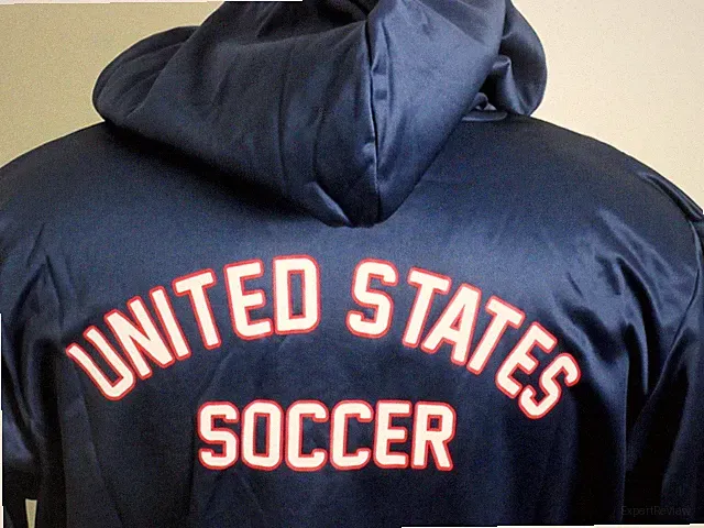 Men's U.S. Soccer Icon Sports Full zip Hoodie Jacket Striker Navy Blue Size XL