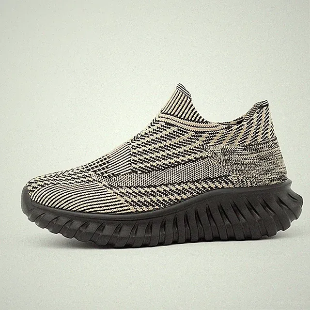 Men's Women Running Boots Slip on Socks Shoes Outdoors Platform Knit Sneakers