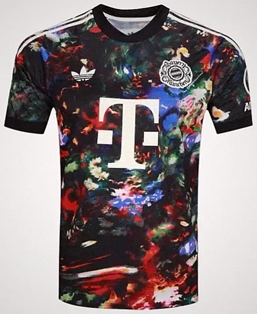 Men’s XL Bayern Munich 2026/27 Wiesn Oktoberfest Special Edition Floral Jersey