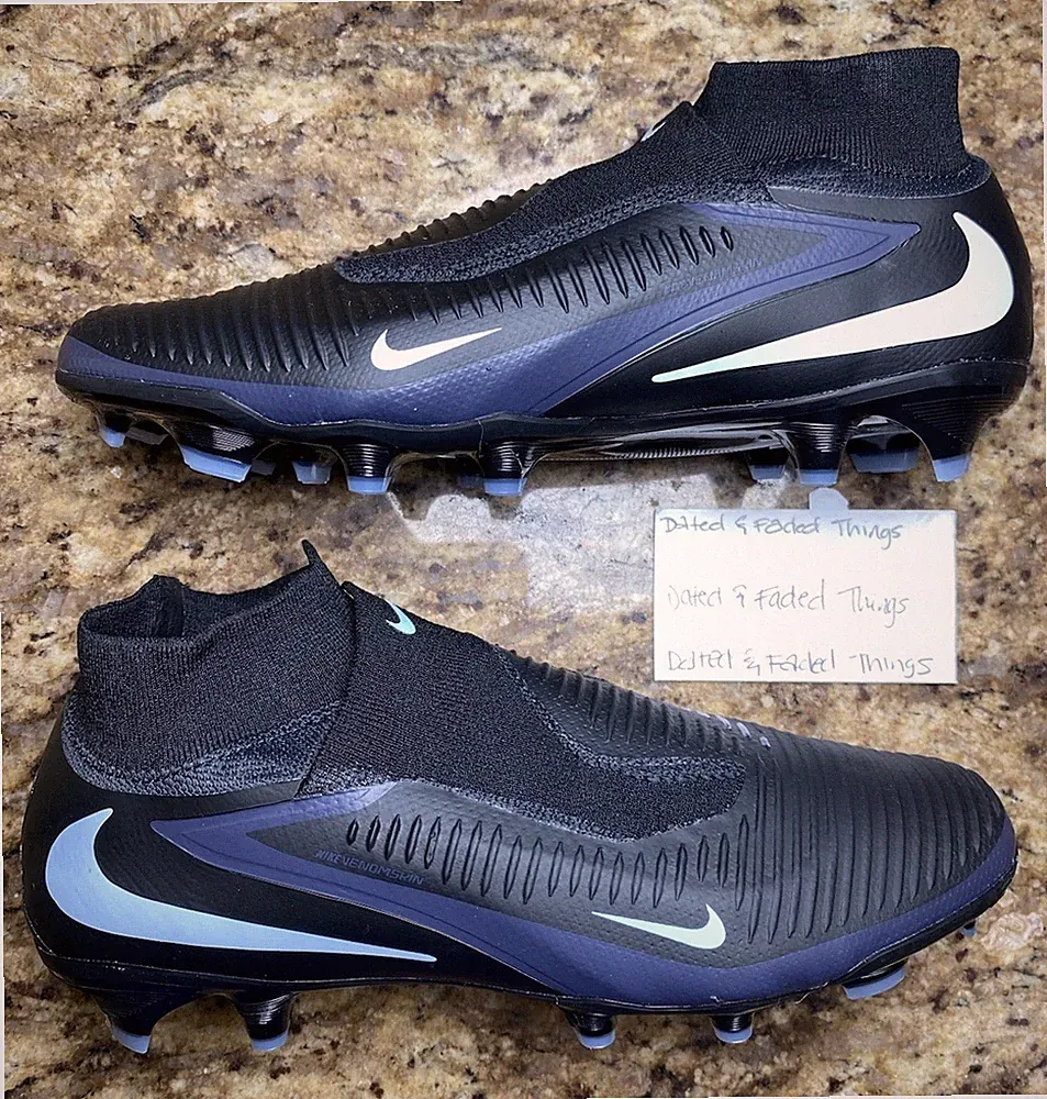 Men Size 6 Nike Phantom 6 High Pro FG Soccer Cleats Shadow Pack Black HQ2311-003
