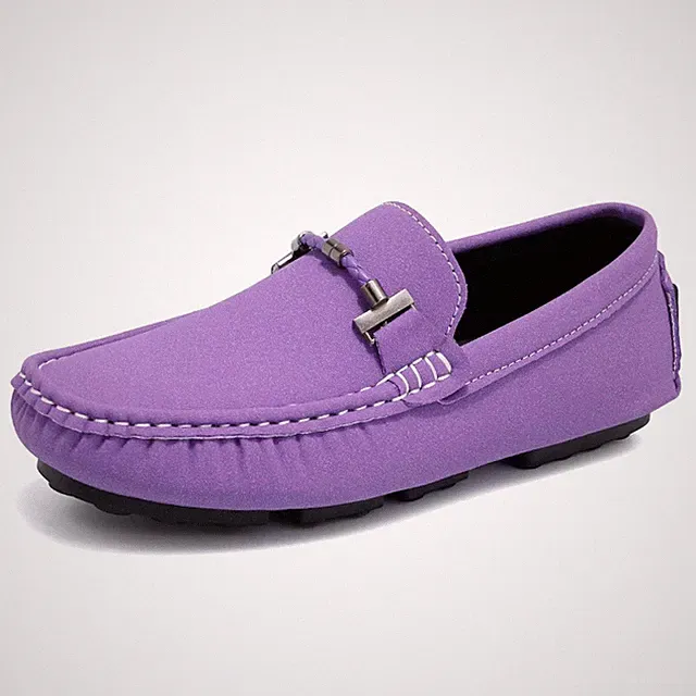 Men Slip on Shoes Non-slip Walking Wedding Office Party Flat Driving Sneakers