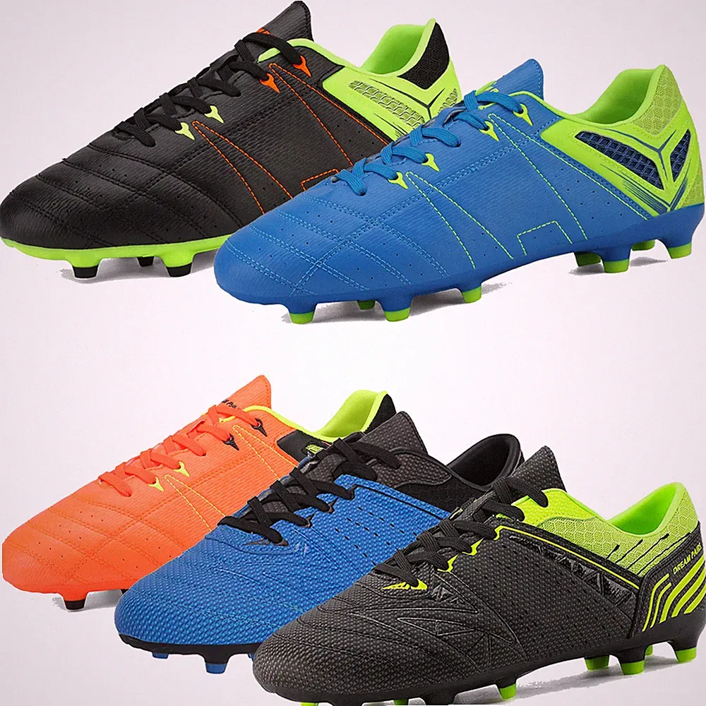 Men Soccer Shoes Lightweight Soccer Cleats Training Football Shoes