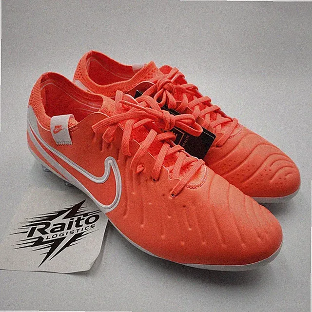 Men Sz 6 Nike Legend 10 Elite AG-PRO Hot Lava/White FN7521-801 Women 7.5 New