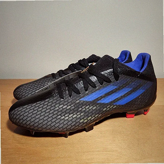 Men Sz 6/ Women 7 Adidas X Speedflow.3 Firm Ground Soccer cleat Black FY3296 New